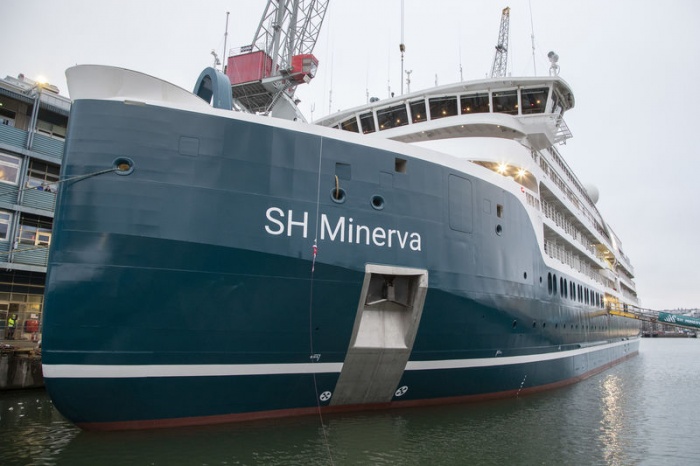 Swan Hellenic christens first ship as launch postponed